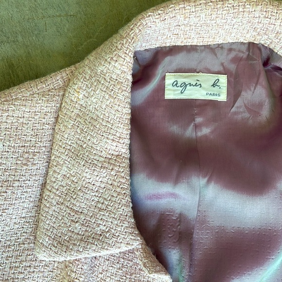 Beautiful and Unique Agnes B. Spring Jacket - Women’s Size 1 - Made in France - Picture 6 of 6